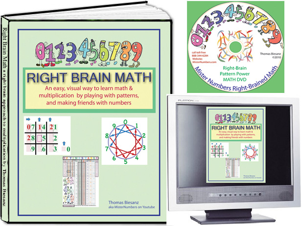 Right Brain Math book